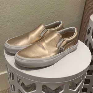 Vans Rose Gold Classic Slip on